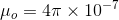 по = 4л х 10-7
