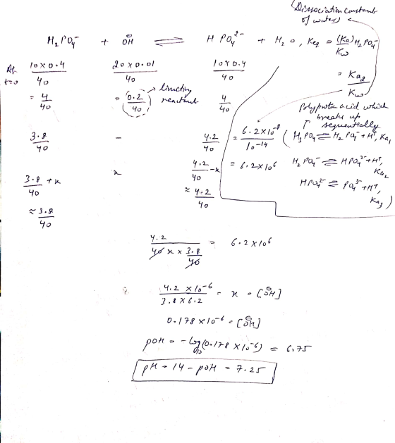 Denociation Constants of waters a + H, о к, ә (Кан, Ро- н, Po + O - HPo, К. 29,7 /ь хо, Готь. У Чо 2 Као Е, Чо охр. o/ Чо >
