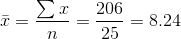 22. 206 = 8.24