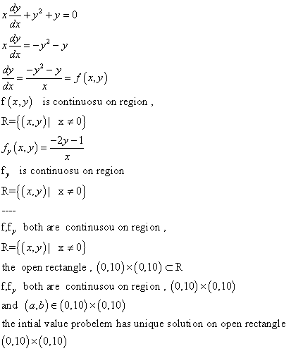 -+y 0 dx dyyy dr dy -y(x.y) dx f (x,y) is continuosu on region R-((.y) 0) (x,y)2y is continuosu on region fy R=((x,y) 0} f,f,