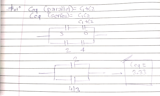 5611 Cea (paralle)- G+62 Cea (series) = Cica TI Citiz TH 6 3 11 11 2 4 Ceas 3.33 413.