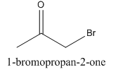 Br 1-bromopropan-2-one