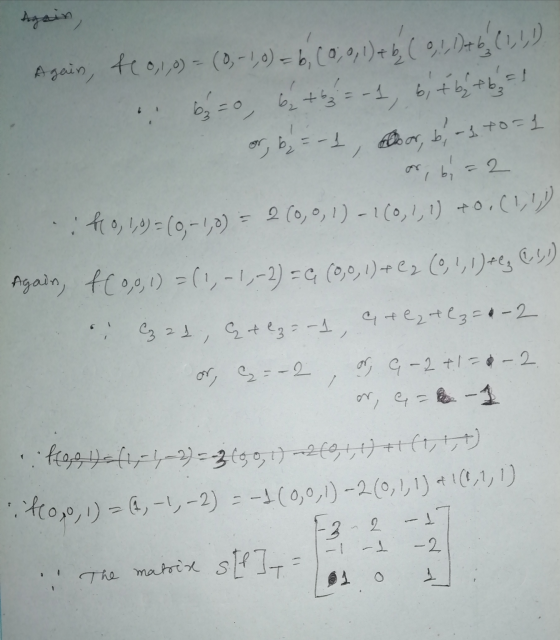 Again, be b3 = 0 Door, 6, -1.70=1 Hoo, 1) = (1,-1,-2) = -1(0,0,1)-2 (0,1,1) & 1 (0,1,1) Again, f(0,0) = (8,-1,0) = 6, (0, 0,