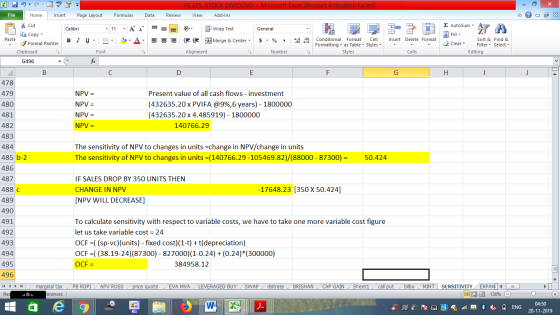 PE EPS, STOCK DIVIDEND - Microsoft Excel (Product Activation Failed) View Add-Ins File Home Insert Page Layout Formulas Data