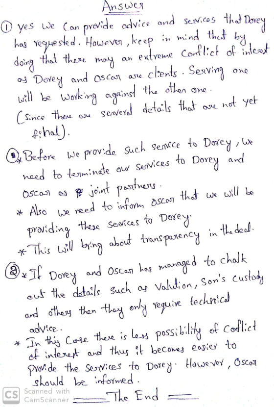 Answer sitno Osc - O yes we can provide advice and services that lovey has requested. However, keep in mind that by doing tha