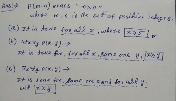 Ans! Plmin) means min where min is the set of positive interex. (a) It is true for all a, where x3,57 (b) txty Play) It is