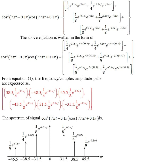 10.151 CE 2015/p/mat 1 -0.12-j77 at +-e 4 + 1 1 cos? ( 7rt - 0.17 ) cos(777t +0.17 )= + €0.3a1 e 1631 + 1 -0.31 -e 8 le/6321