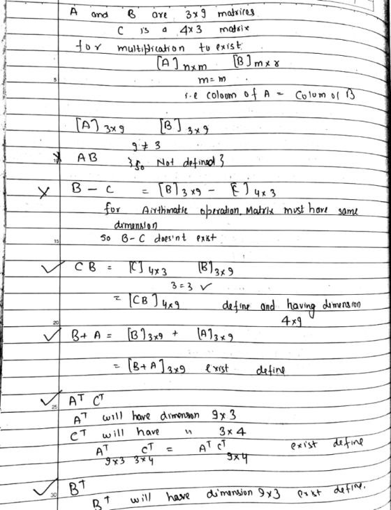 A ond 6rx9 mis Dmut Brcah onto exis A B dyl 5o 6- C doesnt exst 4x 3 3メ9 353 V havine dnmwns on AT CT A 11, have dimenaon 9x