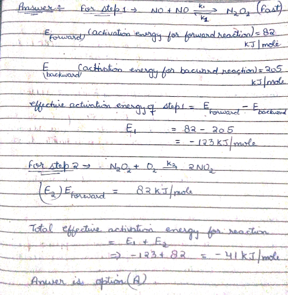 Arasuer fer stp k. NO t NO fast fo ferwandneadin)82 KJ mli (activation ousaney Cactiation e gy foh bacsuand neastionlz305 bac