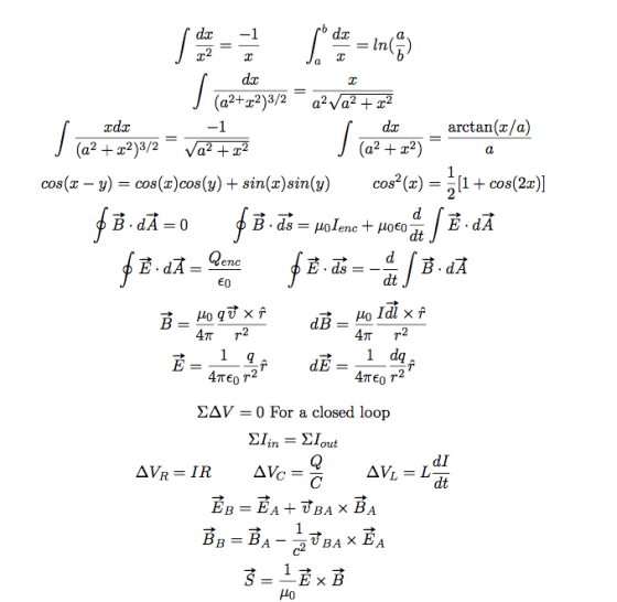 dar -1 arctan (z/a) (a2 r2) cos(a y) os(z)cos (y) sin(z)sin(y) COS 1 cos(2r B. ds Au0Ienc E. dA. E. dA Wenc dB 1 da dEy 4Teo r2 4TTE YAV 0 For a closed loop out 27a. IR AVe dt EA BA x BA BB BA UBA x E Ex B