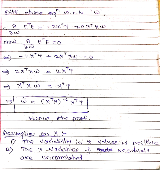 Diff, above can writo w, @ ETE = -244 +244 Ano now a ETE TO - 2XT + 2X TXW =0. axtaw z ?XT UL, XTx w z Xtop N - Henve the p