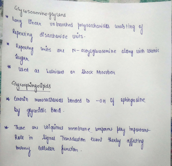 w Glyoso amino gey cans hong lineare un branched polysachani consisting of Repeating dsaccharide units - Repeating units are
