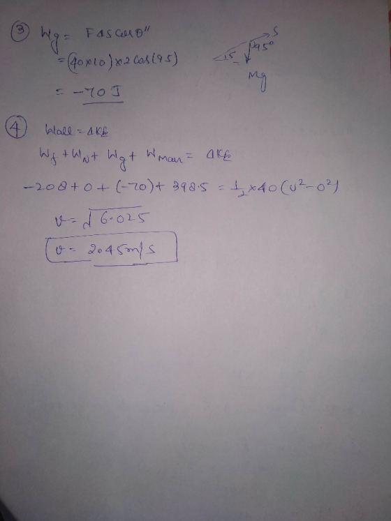 Fascelloll = qoxto) x2 cos(95) = -TOJ Wall - Alle Wf thnt Wot Wiman alle - 208 +0+ (-20)+ 398.5 = I x 40 (u2-02) v-d 6.025 (&