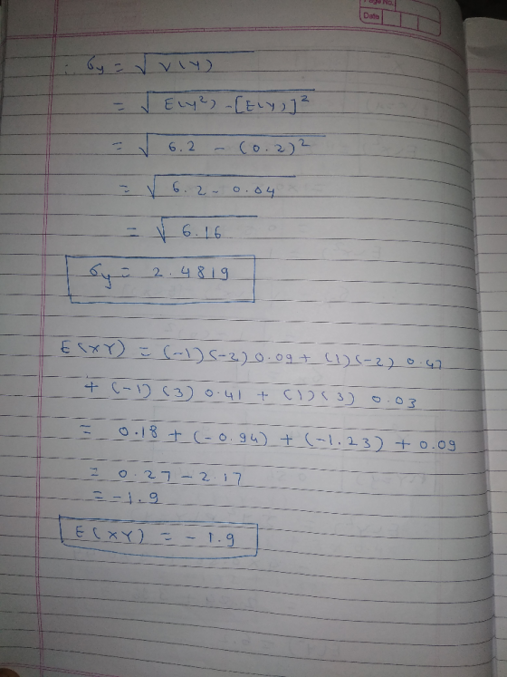 No. Date 2 6, 2 o.2 6 16