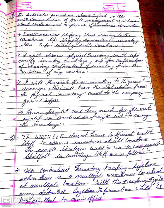 ) S The substantive procedures Shoreler I find audit documentation of Accell manaymind assisekans in the Tabout emeluestes qu