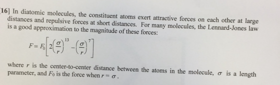 161 In diatomic molecules, the constituent atoms e