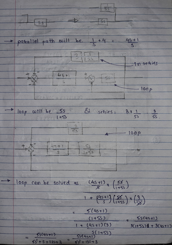 ss So 1 +4 parallel path will be 45+ 1 S on series 45+) loop & series: loop will be ss 1 +53 3x I SS 3 ss 100P 45+1 S Ss 1a5s