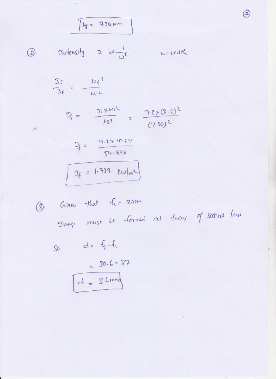 Lw 92x(3 2) (7.36)し S.1696 1위 -2A0, iway must be oril formed a fecy 30.62