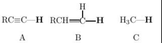 RC=C H RCH=-H H3C H