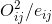 O_{ij}^2/e_{ij}