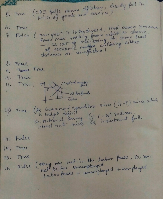 prices of geeds and cesvires) Trme om culuch to choose 1. o Trne loar [ls 13, False Iy, Tr 15, Trne Coun + ern
