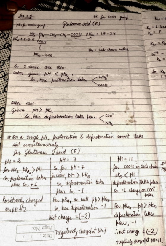 fant pk for COOH going Kw=+ 6.3x pa sa araw gw G lutamic acid CE) N-M-CH2-CH2-COOH Pka, - 18-24 ? W 6. 8-9.8 COOH kw kb Hks -