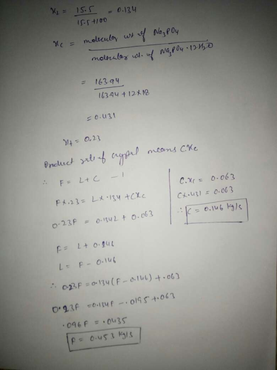 M = 15.5 0.134 15-51100 No = molecular wit of NazpOy molecular wt. of Napou 1260 = 163.94 163.44 + 12x18 -0.431 t = 0.23 mean