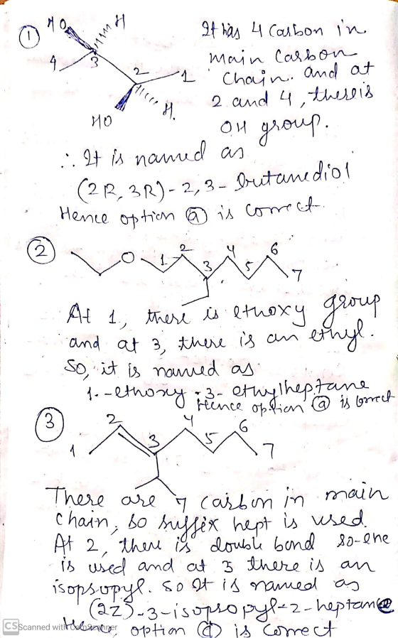 ULL It has 4 Carbon in main carbon Chain, and at 2 and 4, there is 1 - HO od % OH group: ... It is named as a (2R, 3R)-2,3-B