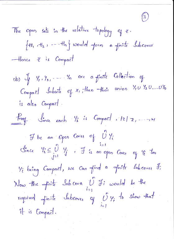 The open seh , he relative topology of e relalive CoveY tHence Tis Compac ince 2OC 22, be an Open Cove o in Ce ove o i bing Compaet, ve Can find o in I ub Cove Ji DUO Covea