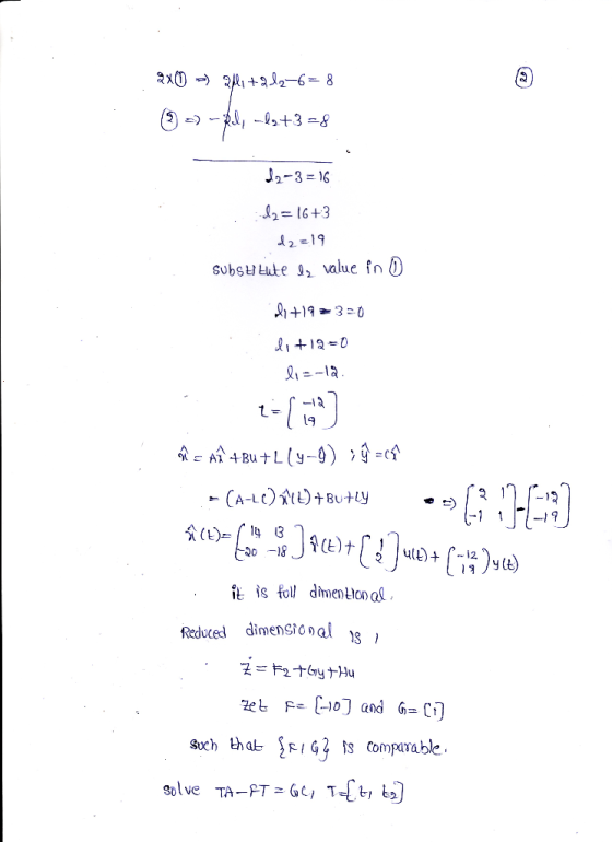 2x0 ) 241 +2 12-6= 8 => -e, -bo+3=8 12-3 = 16 elz= 16+3 d2=19 Substitute by value in D di+19=320 eli +12=0 l=-12 ñ = nî+Bu+L(