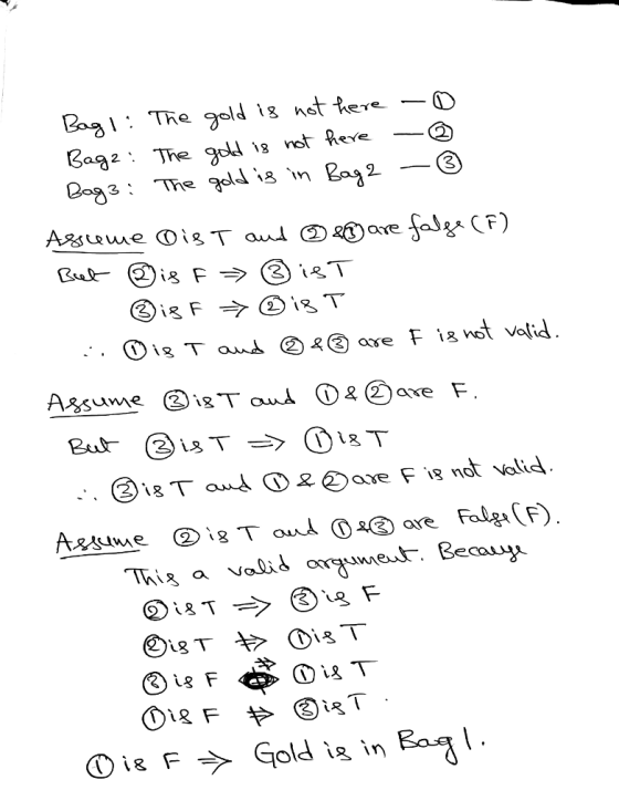 Bag2: The geldig rot Reve _② oig T and ②a@are F ignotvaid Assurne eig ou. A ⓘa@a e F. Assume ② ig Taud Õh@are Falga (F)