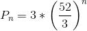 P = 3 *