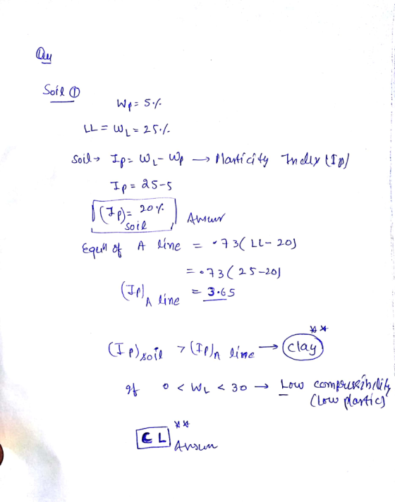 Qu 20 - So i 2 (Je) ン3-65 A ine 片- → Cla ¥好