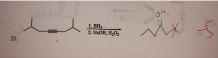 1. BH 2 NaOH, HO 20.