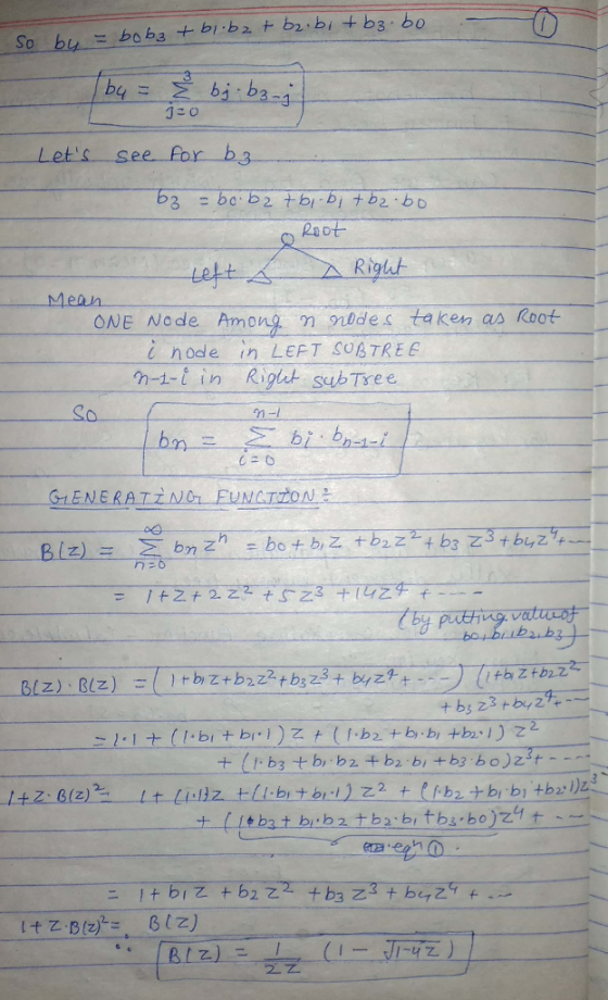 Lets see for b3 03 =bo: b2 tbl : D iナb2.bo Mean ONE Node mong nnbdes ta ken as Kaot node in LEFT SURTREE h-1-i in Riout subT