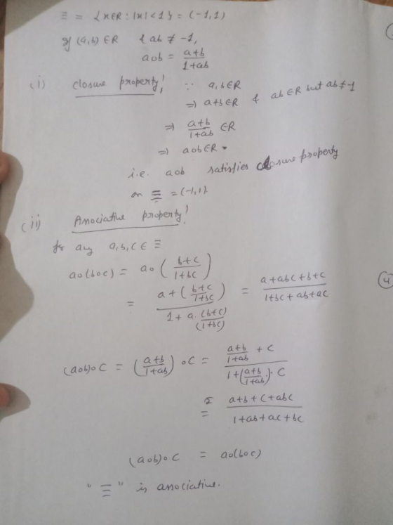 & ab ER but abf1 of (9,6) ER = = LAER: 141214 = (-1,1) {ab 7-1, a ob = atb 1 tab closure property A, LER =) ather atb ER tab