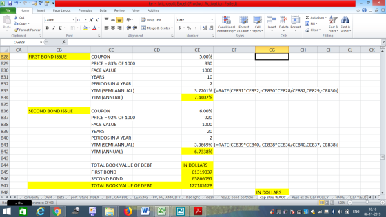 833 ke - Microsoft Excel (Product Activation Failed) File Home Insert Page Layout Formulas Data Review View Add-Ins - 2x % Cu