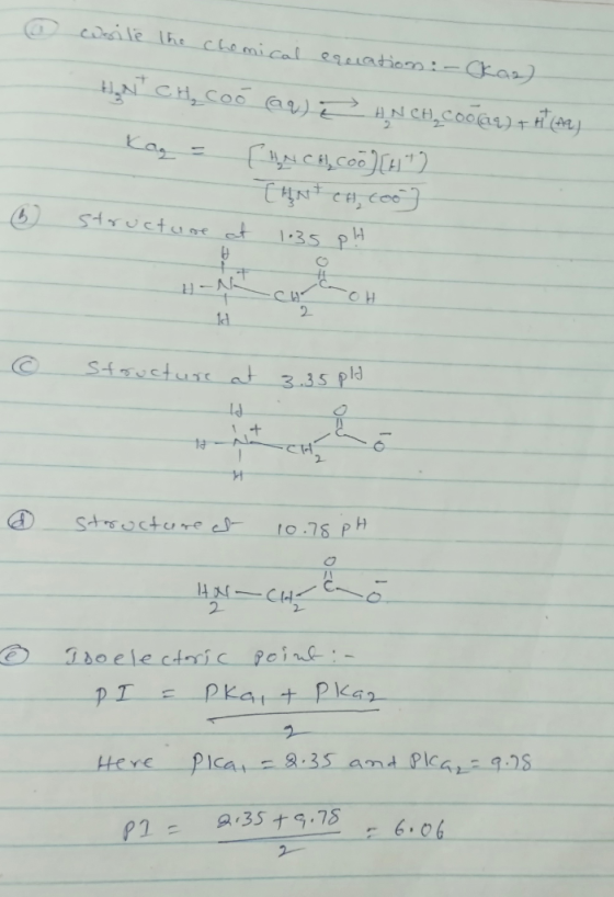 Desile lhechomical eqeiationn:- CH COO ) ANCH COO@)+d(02) Kaz Crucycoo THNT CA, COO 1-35 pH 2 Stocctuse at 3.35 pld CH streoc
