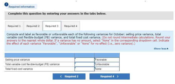 Required information Complete this question by entering your answers in the tabs below. Required 1 Required 2 Required 3 Requ