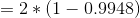 =2+1-0.9948)