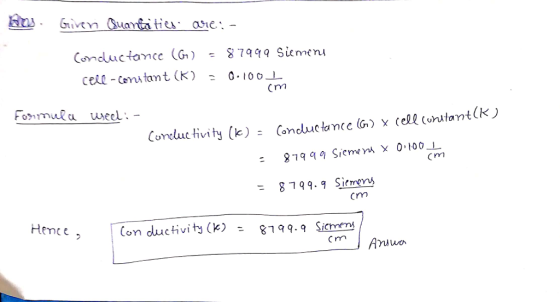 Condluctomcc (Gr) - 879 Siemeni cell -cenu tant () 0100 Cnm Coreluc tivity (e)Condlue once (G) cell (utont(k) clamcc oncluctivi Cm 8799. Sime crn Hemce Con ductivit (819 Sicmeny Cm
