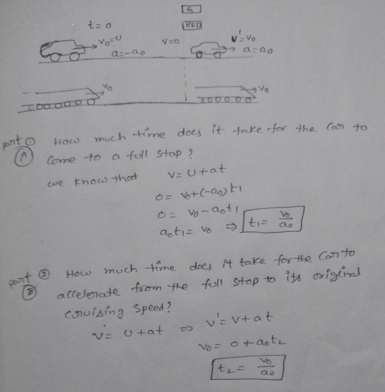 E 그 a-a No to Hous muctime does it tefor the Con to Come to a foll Stop ? at ③ How much-time does at take-forte Cor?to accelerode foo r).tte foll st optott, ơsigera CdW。Ang Speed?