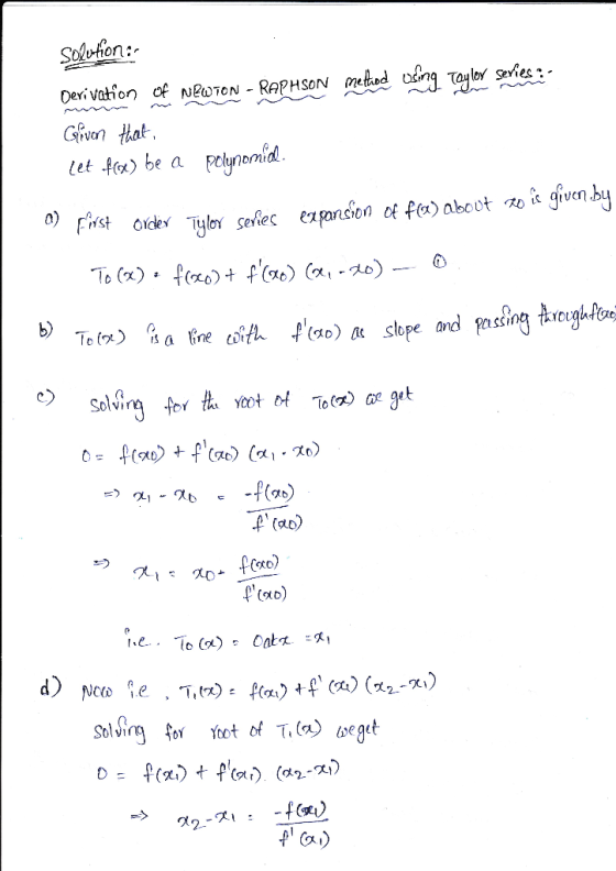 let 두(x) be a FClynonid. 0 Sol