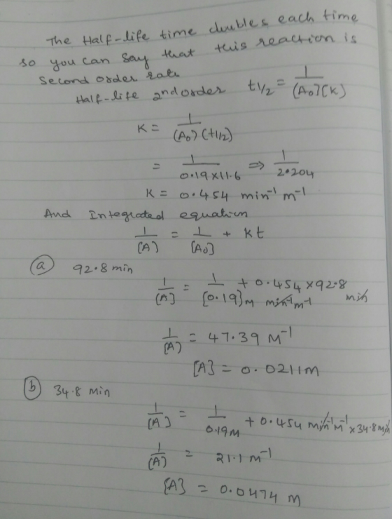 The Hal p ife time dubies each time o you can an d order tih (A。7(k) Hal t_afe ( 92,8 min -I ว่า : 47.39 M. CA) b Min 34 (A)