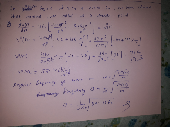 In that gabore figure minima , we at r=ro & Vly=-to , we have minima, called are a stable point. de weg 46. [-ya ora nyoyo y