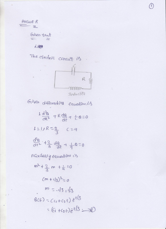 ANSUOE R Giveo -that The electric Cocet at2 3 do ろ m + i m3113