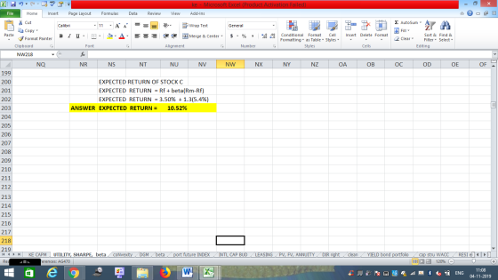 ke - Microsoft Excel (Product Activation Failed) Add-Ins File Home Insert Page Layout Formulas Data Review View - 2x % Cut Σ