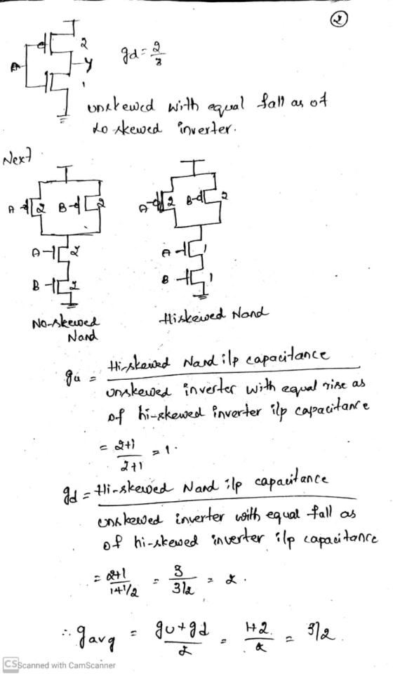 gd 2 / fall as of unetewed with equal to skewed inverter. Next . I A 4 DB-45 B + [ oth No-skewed Nand Hiskewed Nand Hirskewed