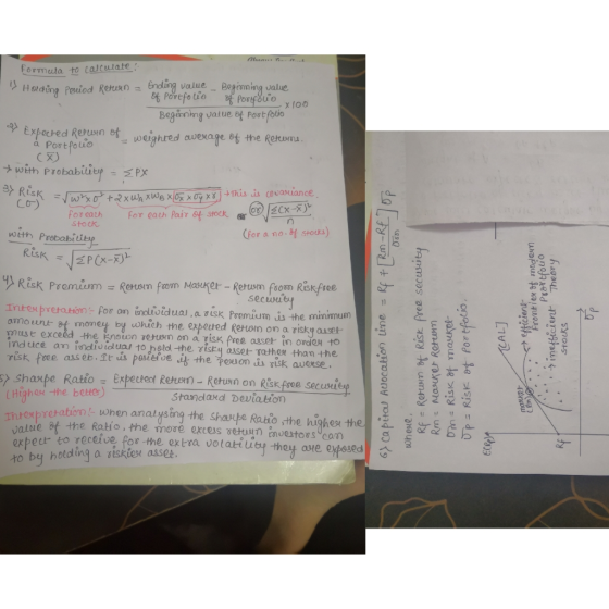 Alma Formula to calculate: Begioning value > Holding Pesriod Return = Ending value of Porefo Lio Begining value ef Pootfolio