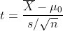 X - μo s/n